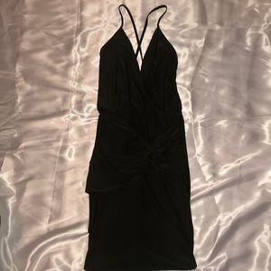 Midi Olive Sexy Backless Dress